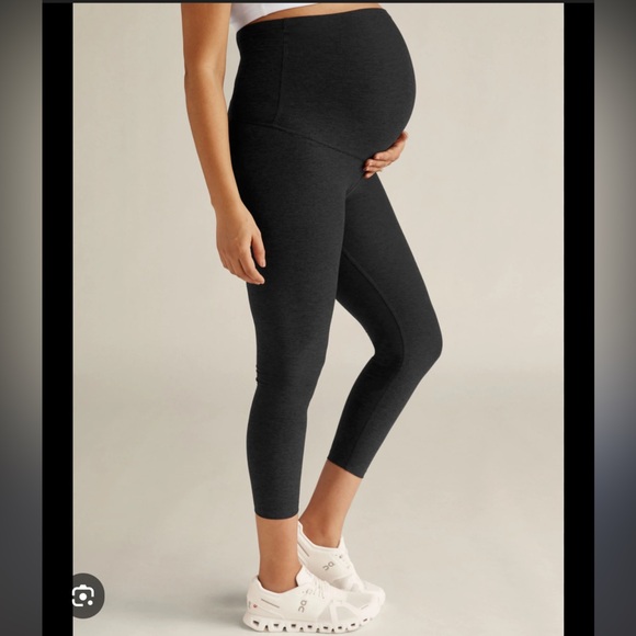 Beyond the Bump Pants - Beyond yoga beyond the Bump spacedye love the bump maternity legging small